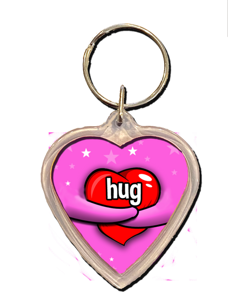 Pink Pocket Hug, Letterbox gift, Thinking of You Gift