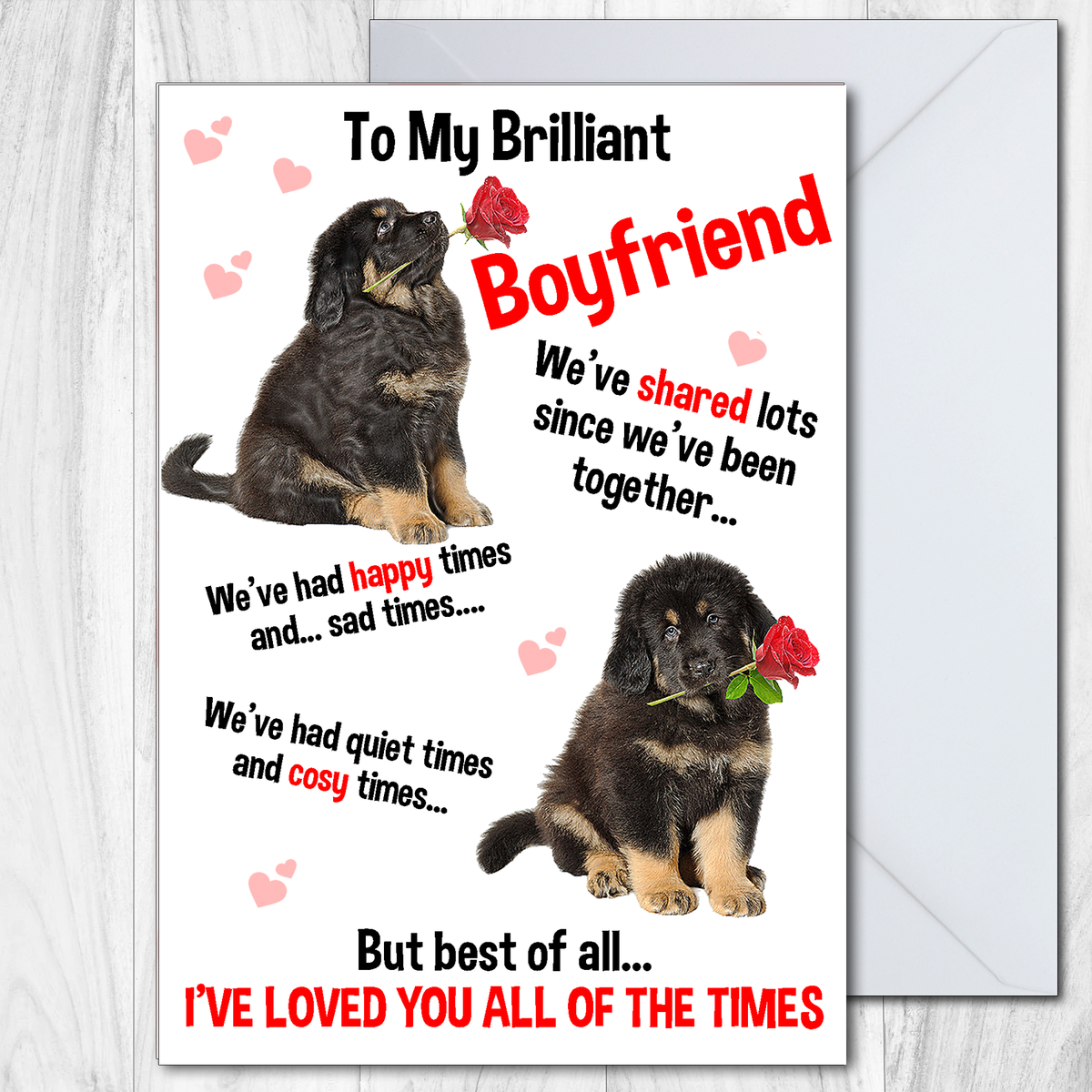 Valentines Card for Boyfriend – Gifts and Temptations
