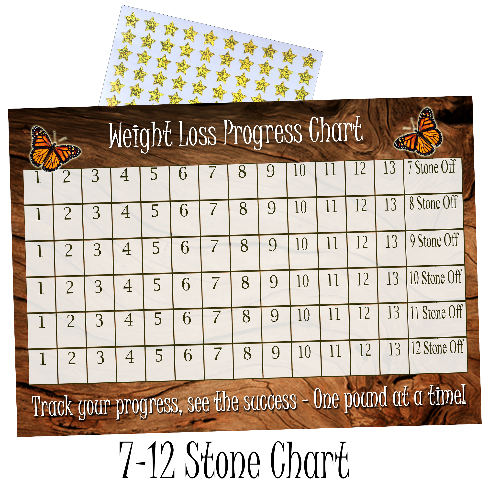 Weight Loss Progress Charts