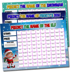 3 Pack Christmas Fundraising Scratchcards A4 Size
