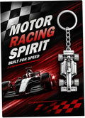 Racing Car Keyring Gift for Motorsport Lovers