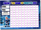 3 Pack Christmas Fundraising Scratchcards A4 Size