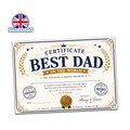 A Father’s Day Gift He’ll Actually Keep – Funny Dad Certificate and/or Checklist