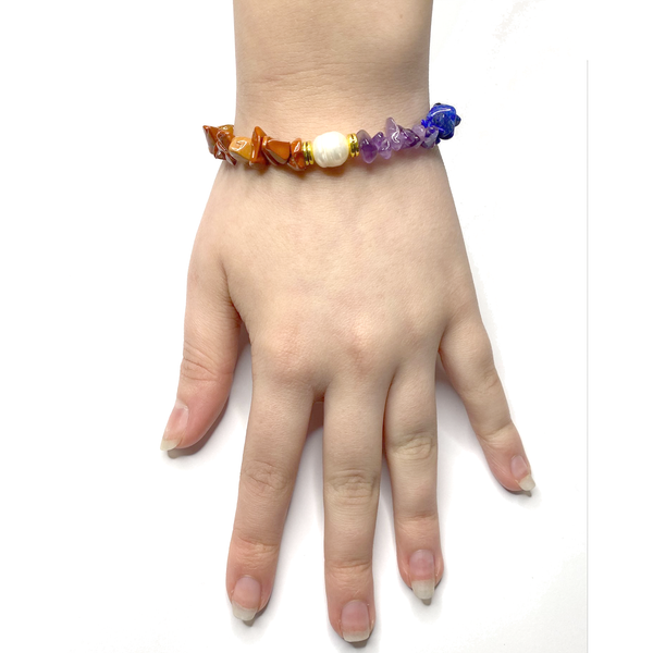 Chakra Bliss Friendship Bracelet: Vibrant Colors & Positive Energy