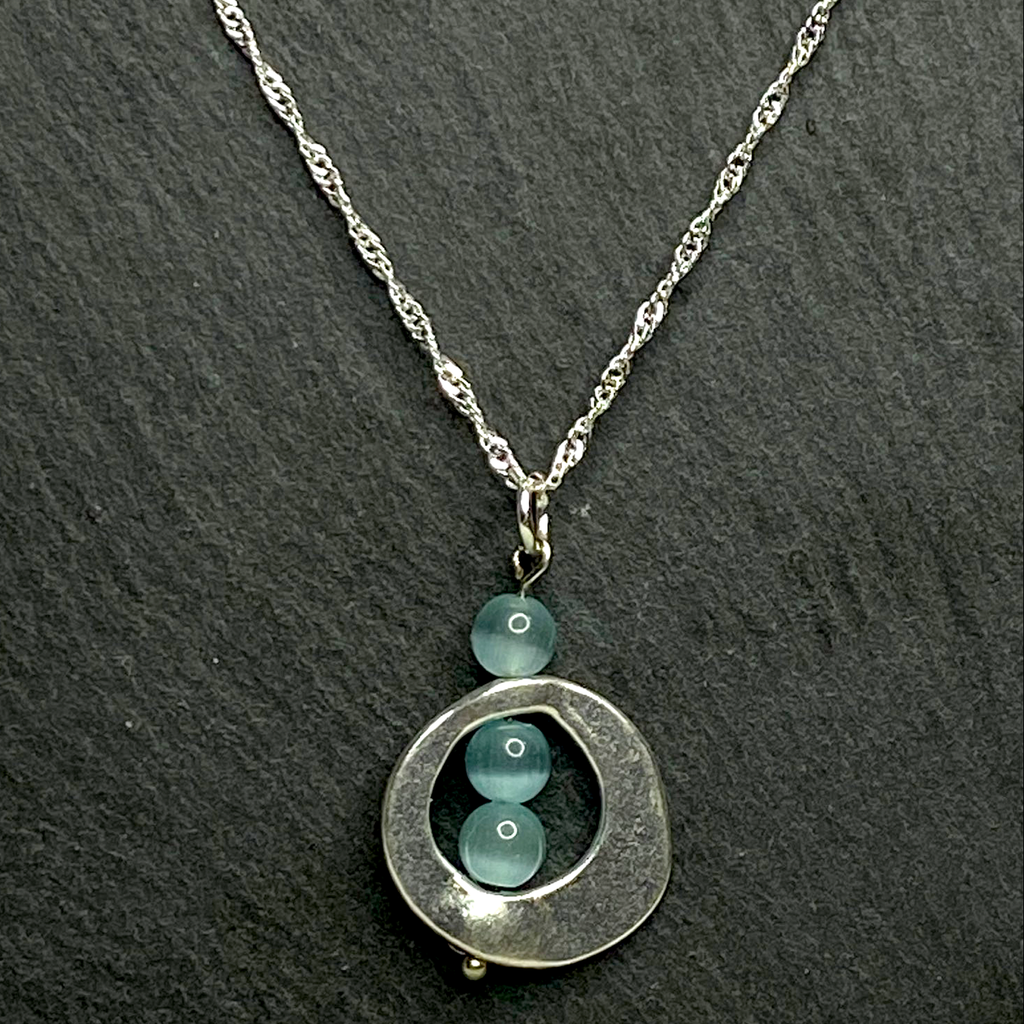 Blue Moonstone Style Necklace 3 styles