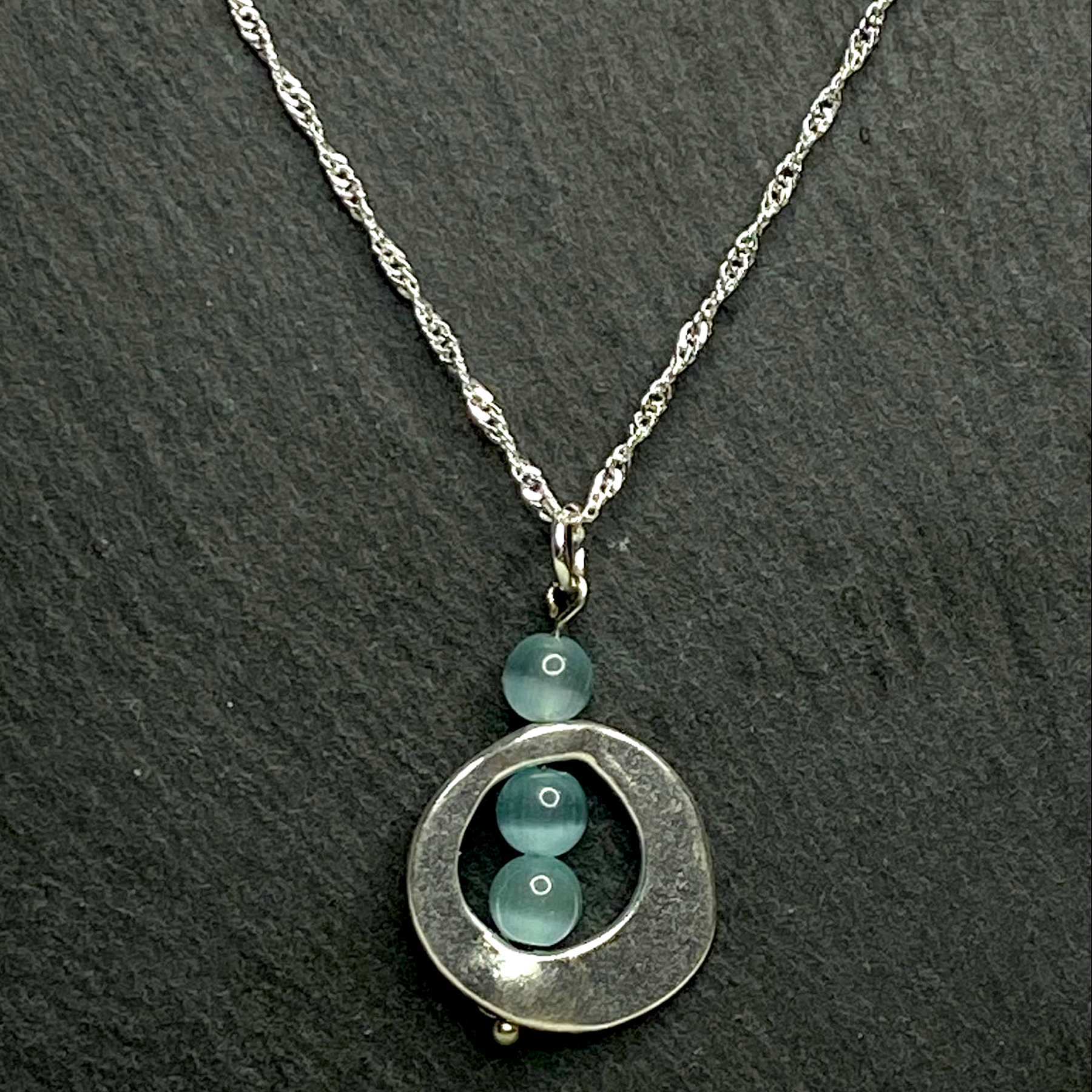 Blue Moonstone Style Necklace 3 styles