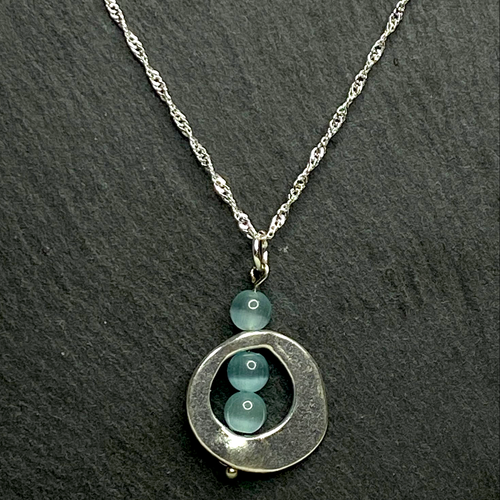Blue Moonstone Style Necklace 3 styles
