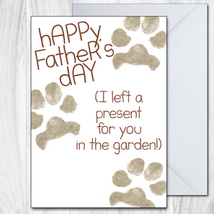 Funny Card Card For Dog Owners and Lovers, Perfect as a Fathers Day Card for Light Hearted Laughter From Son or Daughter