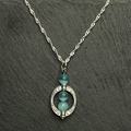 Blue Moonstone Style Necklace 3 styles