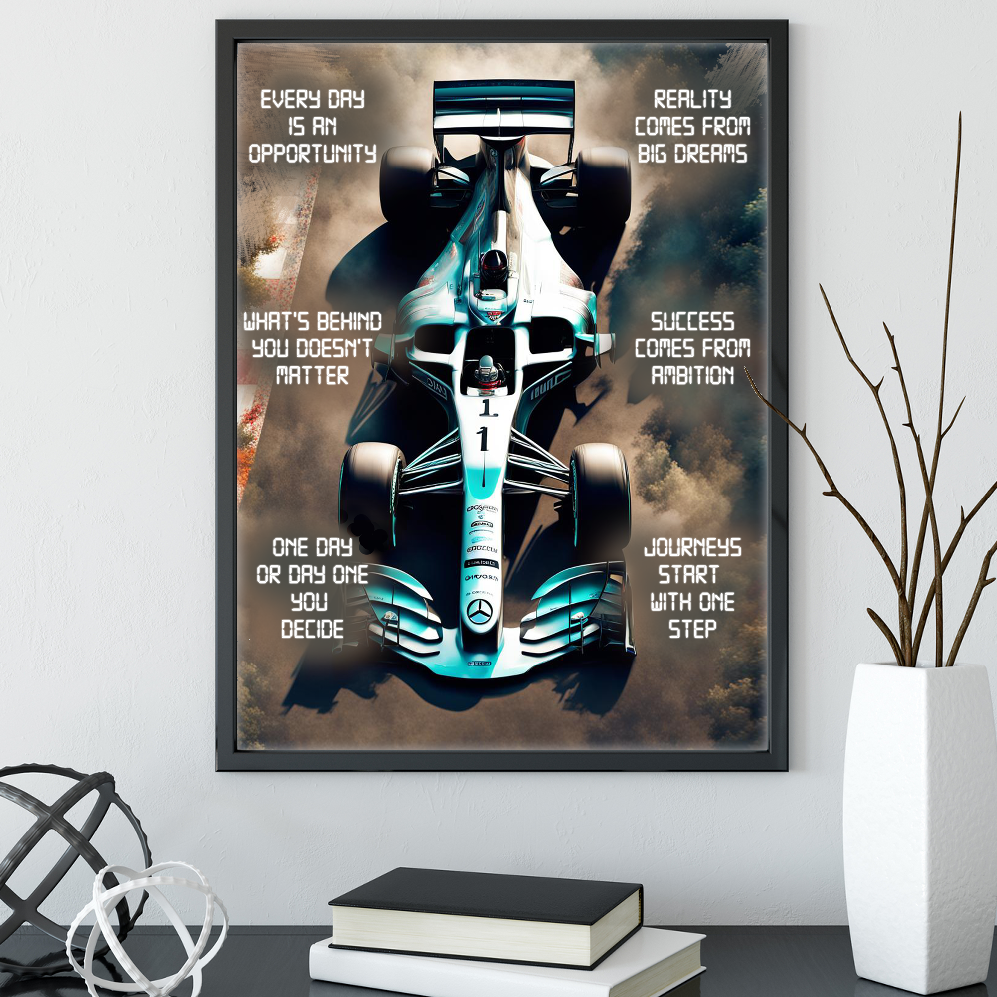 Motor Racing 2024 Ideal Gift for Formula Racing Fans Inspirational Quotes