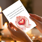 Sad Loss Deepest Sympathy Card Thinking of You A5 Size