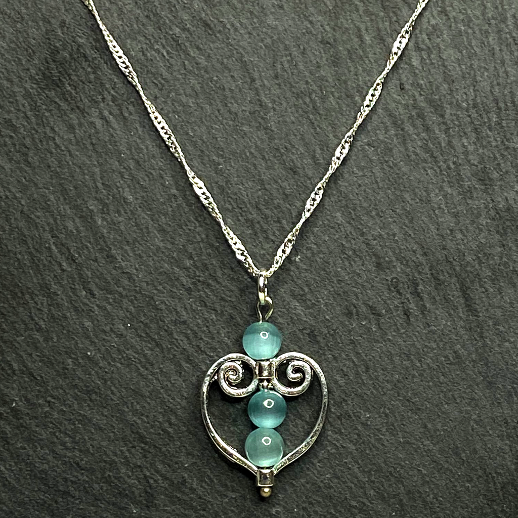 Blue Moonstone Style Necklace 3 styles