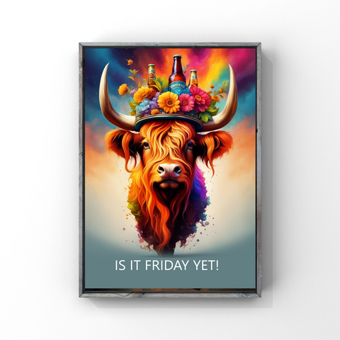 Home working prints, quote, signs, print, quotes, Office signs, prints, decor Highland Cow