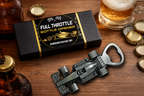 Race Car Bottle Opener Gift | Premium Gift for Motorsport & Racing Fans