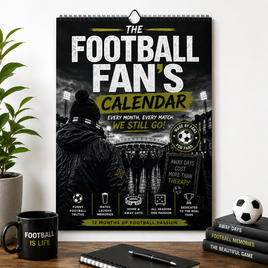 The Football Fan's Calendar 2027 | Funny Football Gift for Supporters