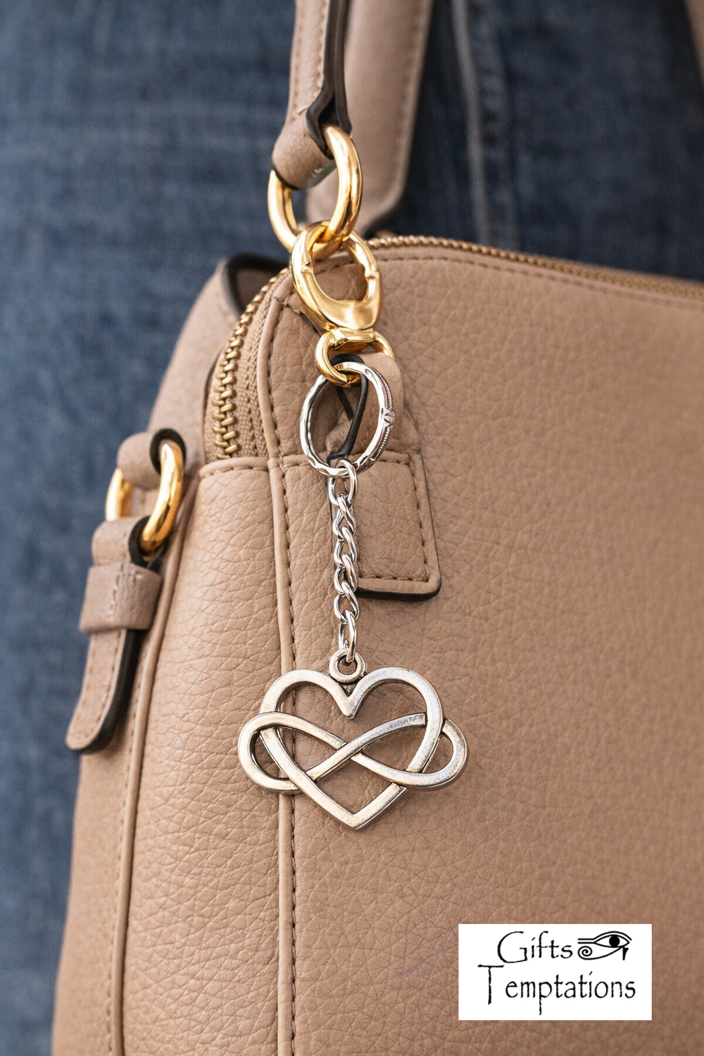 Best Friend Gift Card with Infinity Heart Keyring – “The World Is Full of Idiots Except Us” Friendship Card, Birthday Gift for Bestie, Friendship Gifts for Women