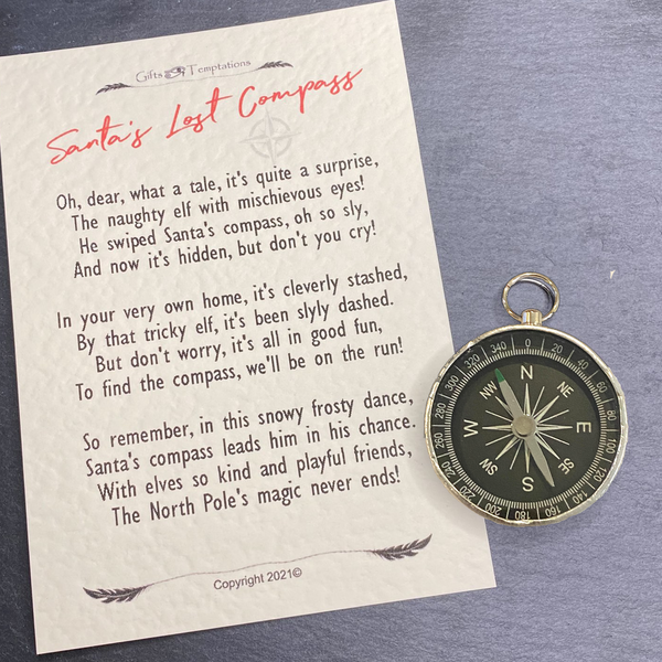 Santa's Lost Compass Christmas Gift Stocking Filler