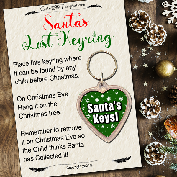 Santa's Lost Keyring Christmas Gift