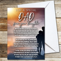 Father's Day Card A Special Dad from Daughter or Son
