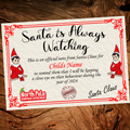 Santa is Always Watching Note 2024