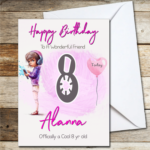 Special Friend Birthday Card Personalised Sister Daughter Granddaughter