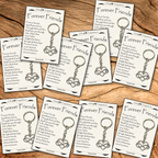 Forever Friends Friendship Gift Keyring