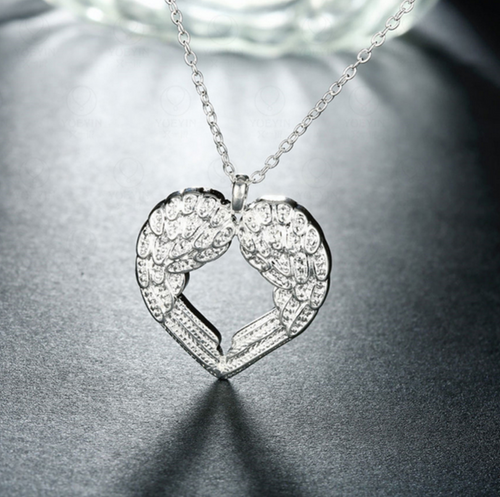 Angel Wings Memorial Gift Necklace