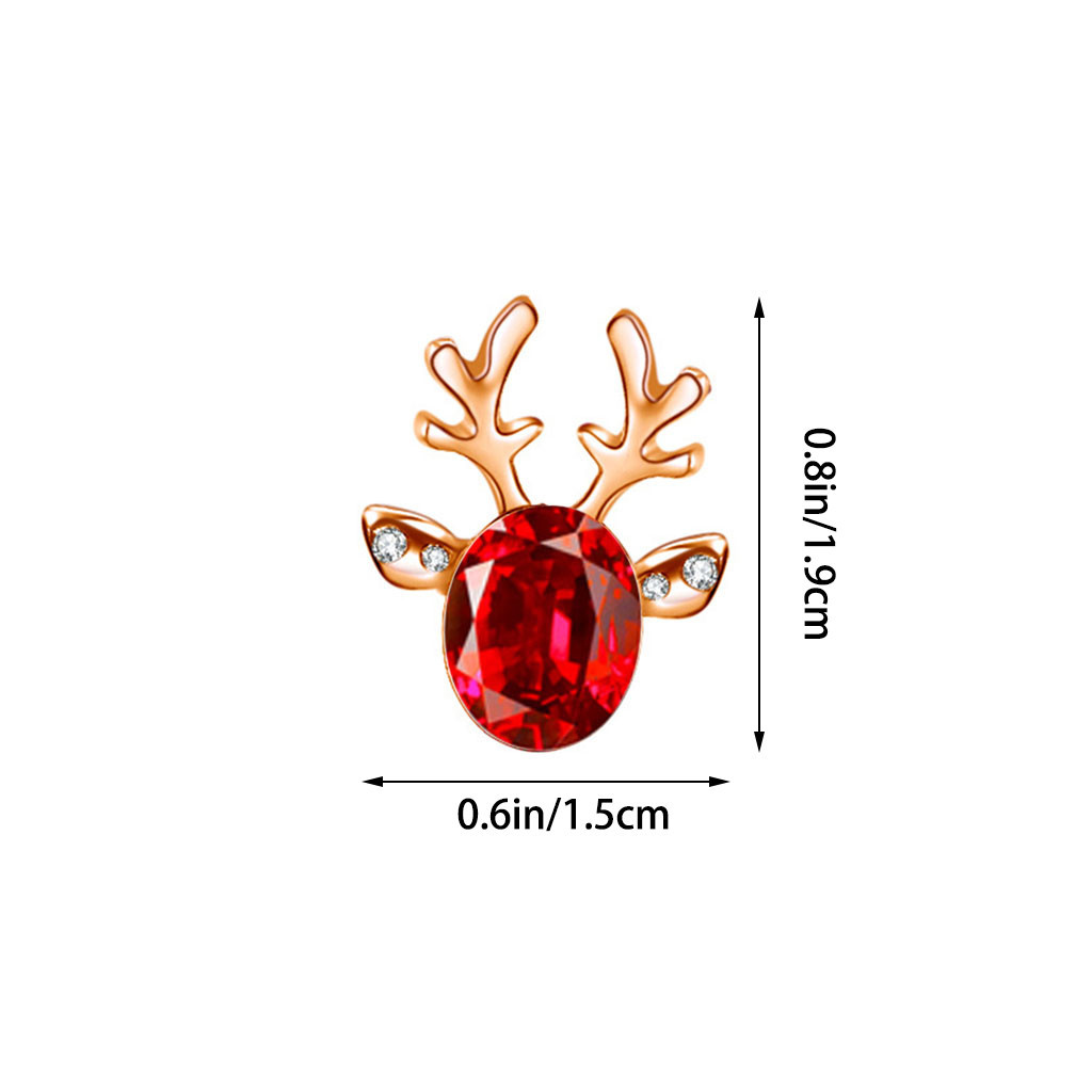 Secret Santa Little Reindeer Earrings