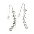 Alloy Rhinestone Dangle Earrings for Mum, Daughter, Sister