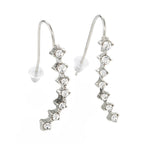 Alloy Rhinestone Dangle Earrings for Mum, Daughter, Sister