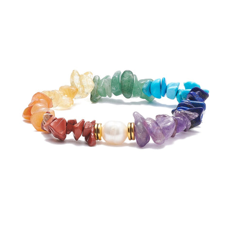 7 Chakra Bracelet Crystal Jewellery Stones Balance Reiki