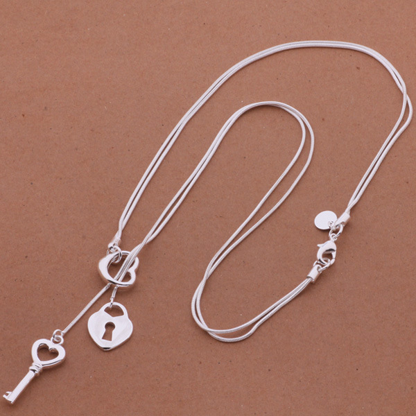 Soulmate Gift Lock and Key Necklace