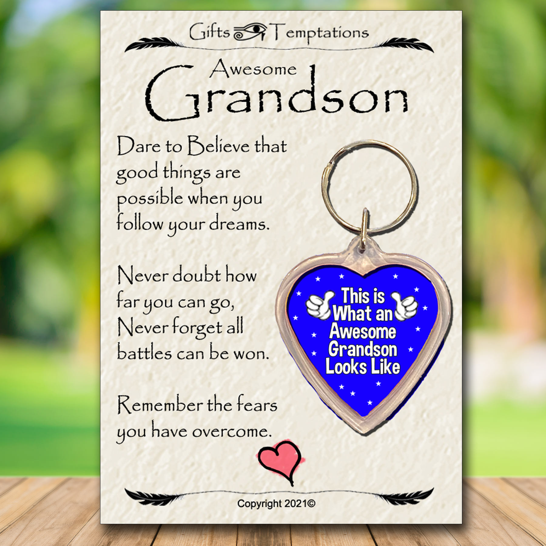 Grandson keyring online