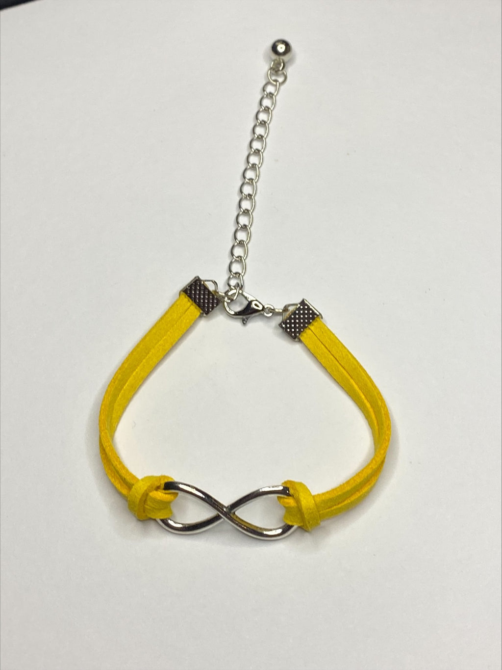 Infinity Charm Leather Bracelet for Mum, Daughter, Sister Girlfriend