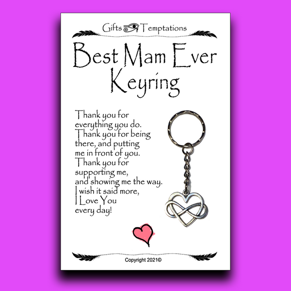 Mothers Day - Best Mum Ever Keyring