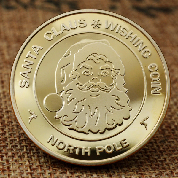 Christmas Eve Santas Wish Coin