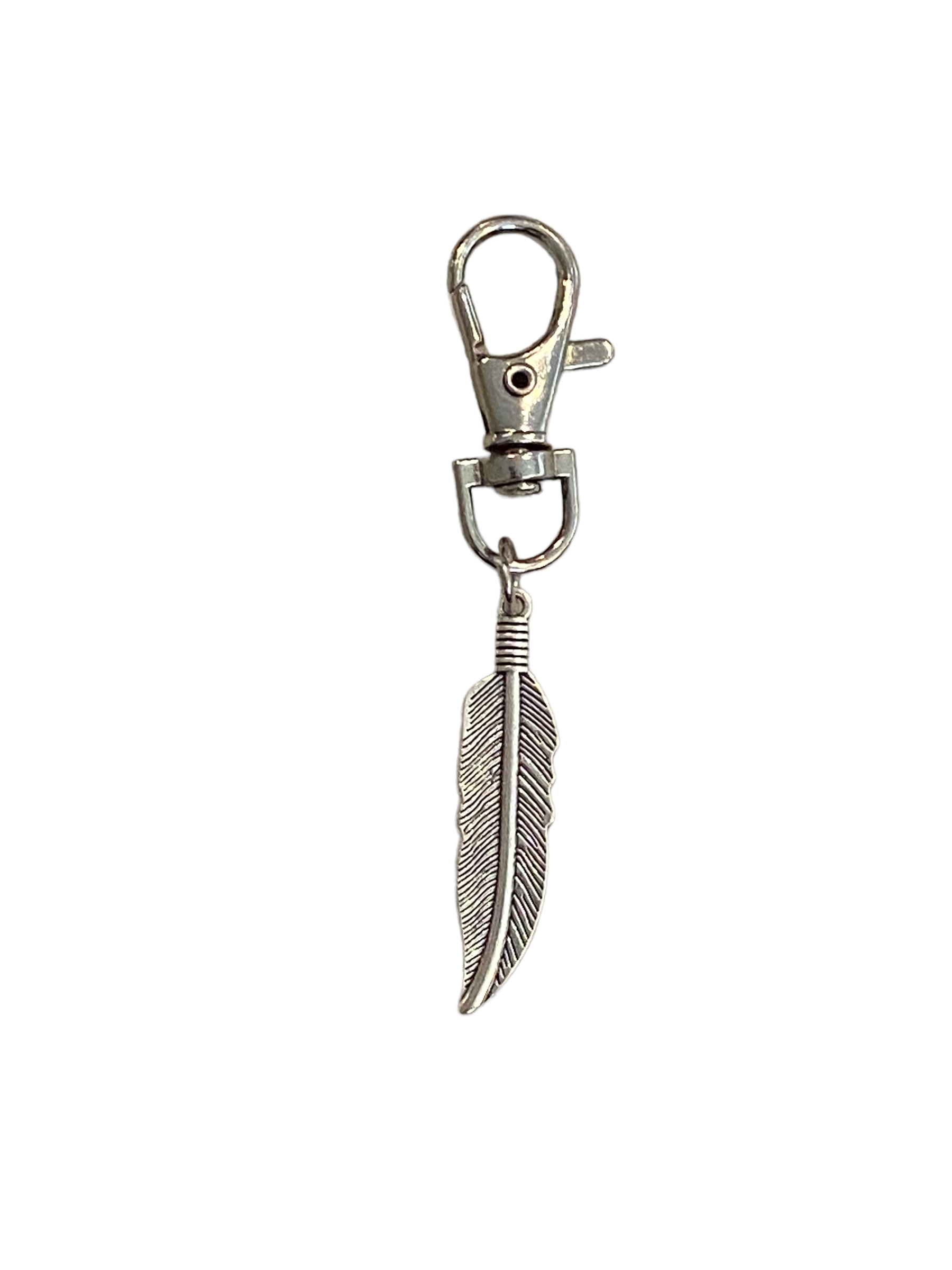 Loss of Loved One Angel Feather Keyring