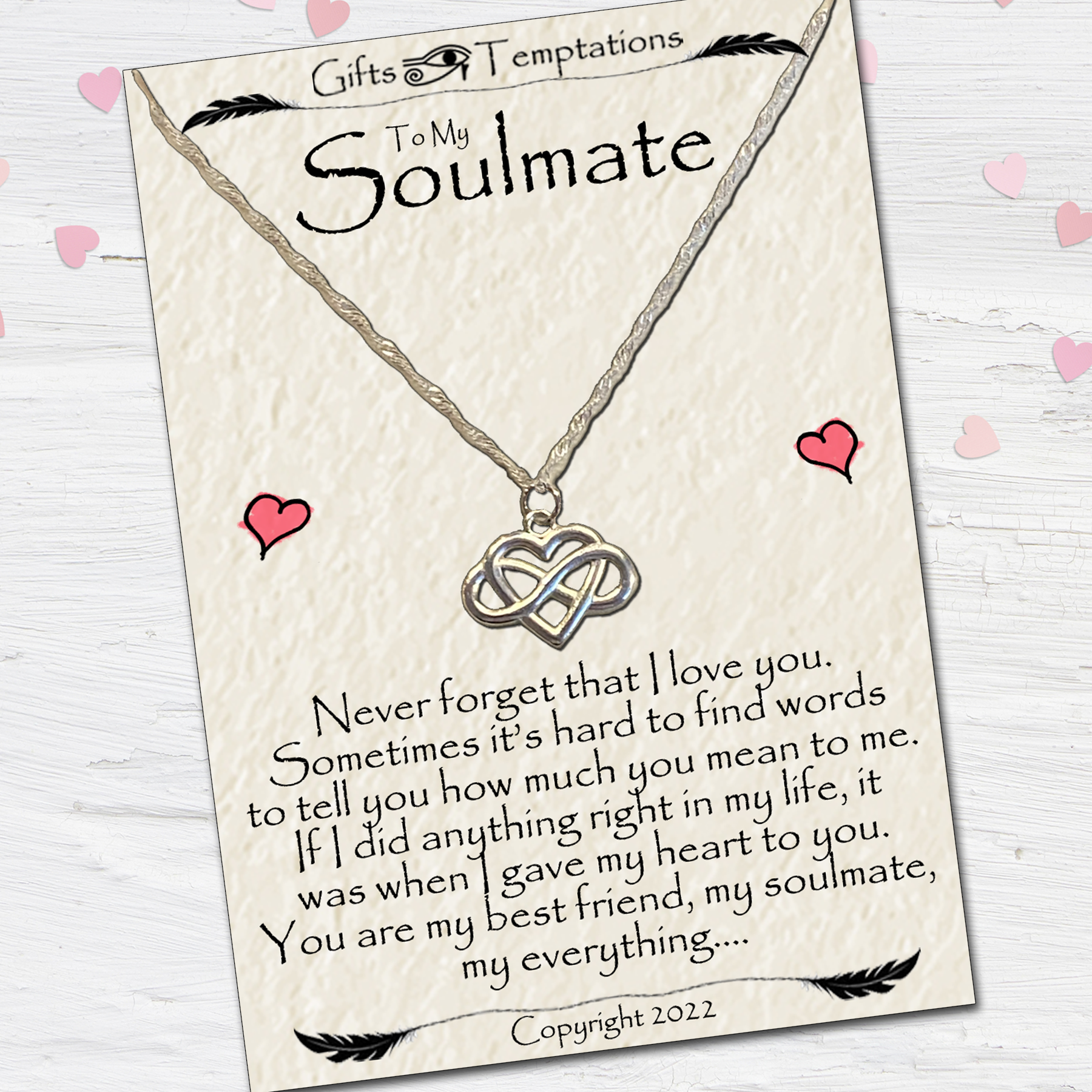 Soulmate Infinite Love Necklace