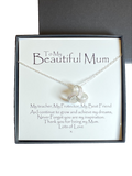 Beautiful Mum Boxed Message Necklace