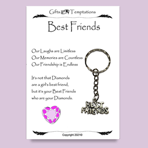 Best Friends Keyring