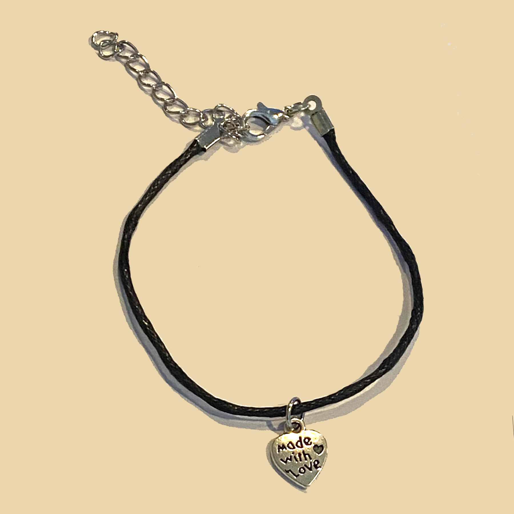 Friendship Inspirational Gift Made With Love Bracelet