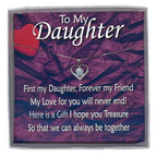 First My Daughter Boxed Message Necklace