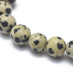 Dalmatian Jasper Bead Stretch Bracelets