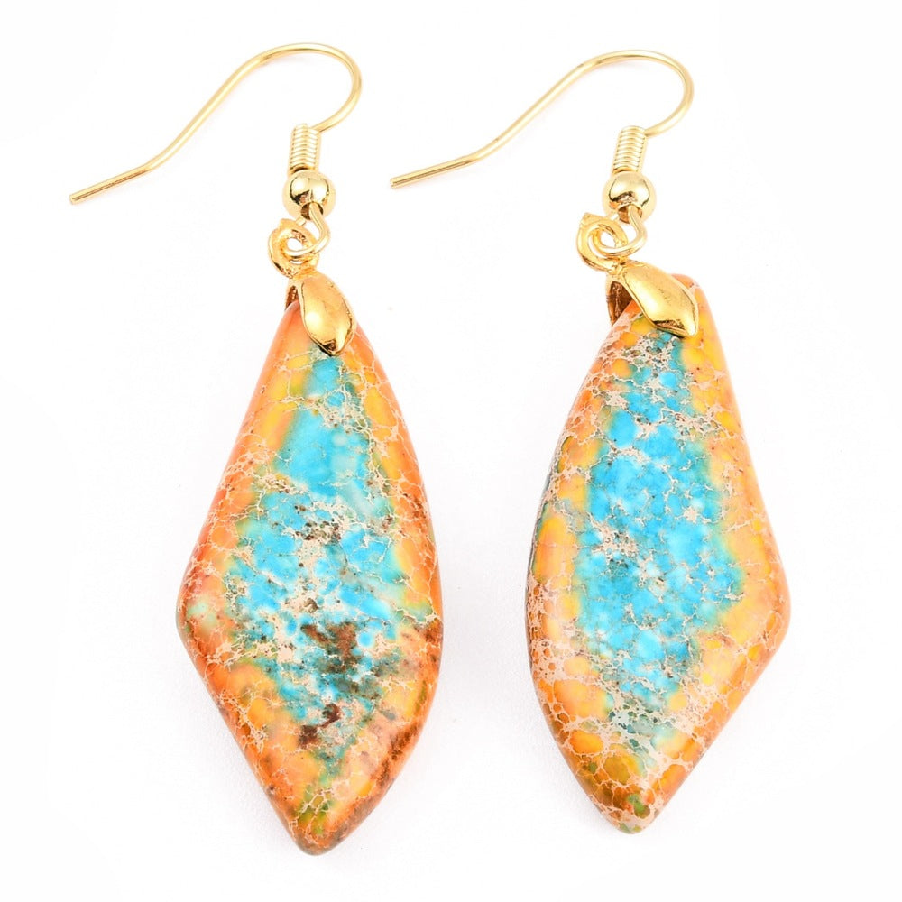 Regalite Imperial Jasper Dangle Earring