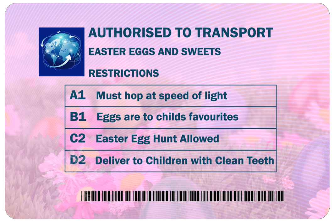 Easter Bunny Lost Hopping Licence