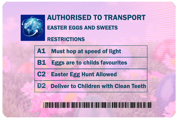 Easter Bunny Lost Hopping Licence