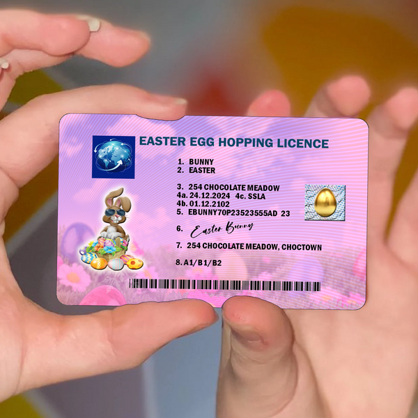 Easter Bunny Lost Hopping Licence