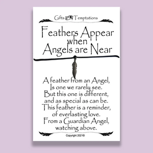 Angel Feather Wish Bracelet - Feathers Appear when Angels are Near Bracelet