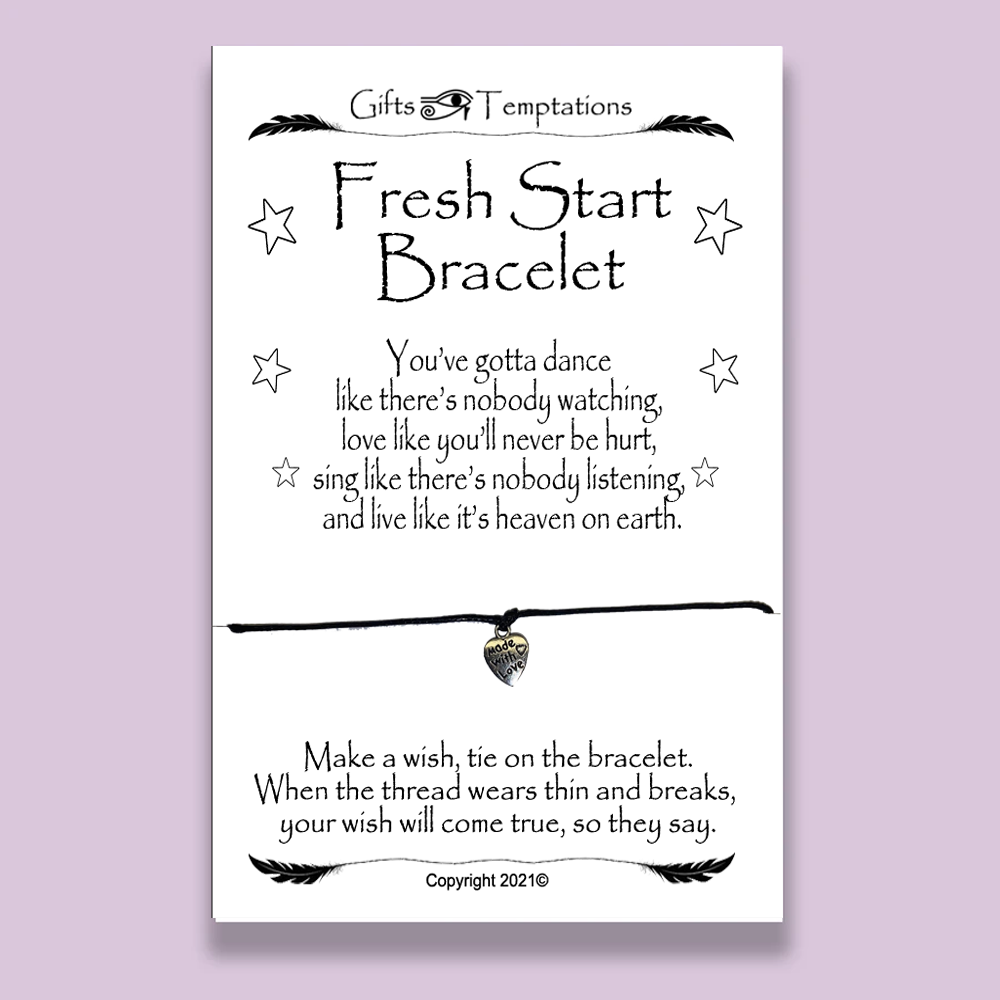 Fresh Start Wish Bracelet