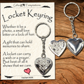 Locket Keyring - Gift for Mothers Day, Daughter, Sisters, Granddaughters